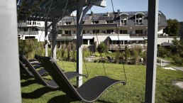 Wellnessgarten mit H&auml;ngeliegen