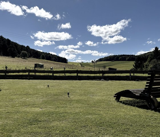Panoramablick von der Terrasse